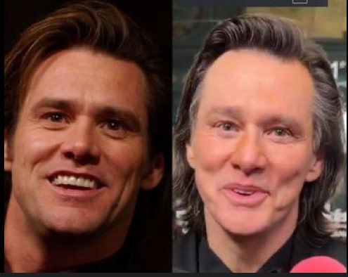 Jim Carrey before and after